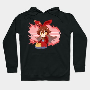 Genshin Impact Amber Among us Hoodie